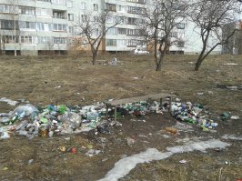 Вы, вот про это? Да... собаки - они такие: везде мусор раскидывают.. Не то, что мы люди - прям чистоплотнейшие создания.