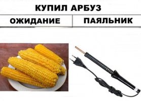 Ожидания и реальность в картинках