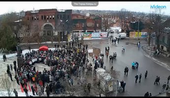 Самый свежий снимок центра города  (12 марта)