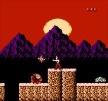 была для денди игра Rygar .я тогда так и не понял как ее пройти и в чем ее смысл...