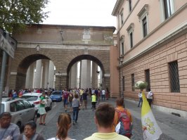 Граница между Италией и Ватиканом