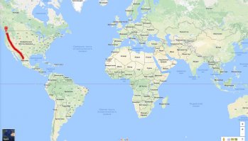 В каком, блин, мире???? Мир малость побольше, чем от Сиэтла до Мексики. Вы масштабы мира представляете вообще себе? 

Америкосы любят хвастаться тем, что катаются по своим материкам, только дальше этого они носа не совали. Россияне вообще не заикаются, когда по России ездят, говорят только, когда в заморские страны летают. 
Что-то в европах я америкосов путешествующих не встречаю, потому что они в своей Америке сидят. А вот кто, действительно, во все щели мира норовит свой нос засунуть и посмотреть, так это китайцы: куда не поедешь - везде они стайками со своими фотиками, штативами и селфи-палками бегают.