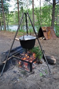 Еда в походе и на природе всегда вкуснее! (22 фото)