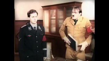 Актеры "Большой разницы" успешно справляются с ролями фашистов :)