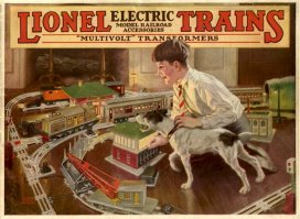 самое интересное, что эта советская детская железная дорога сделана по американской схеме компании Lionel