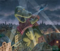 24-х метровый крокодил