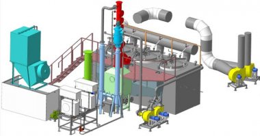 Пиролизная установка: на выходе ЛВЖ, попутный газ, сталь, технический углерод.