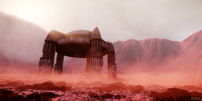 Не согласен, что все - отстой. И хотя Хиус вроде-бы в кино не засветился, но он достойный представитель советской космической фантастики. Добавлю пару более современных его изображений )))