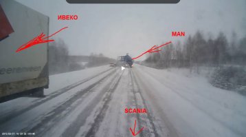 Я много раз пересмотрел видео. И полагаю что дама права, Ивеко виновен очень относительно.
Объясняю что я увидел из видео, и чуть-чуть додумал учитывая описание:
Ивеко цепляет прицеп у Нивы и сворачивает на обочину.
Мы его видим практически остановившимся.
От Ивеко до выруливающего на встречку МAN метров 35.
МАН не успевал затормозить, и видя ведро-прицеп решил уйти от этой "опасности" на встречку.
Самое идиотское решение. Солидарен с дамой, что мужа надо вытаскивать из тюрьмы, но я считаю виновным в смерти водителя МАН, а не Нивы.
Хоть газель и вписалась в Сканию, у Скании не было выбора кроме как идти по этой траектории. Водитель МАНа не оставил выбора вообще.