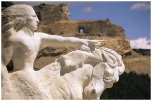 Тасанке Уитке-живущий в скале, вождь северных оглолов.