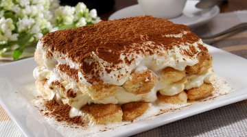 Италия: пироженое "Тирамису"