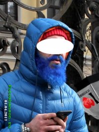 Фуфло. Три фото. Оригинал, чёрно-белый оригинал и то что получилось.