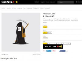 Забавно и недорого... Это на сайте видимо самого автора картинок...