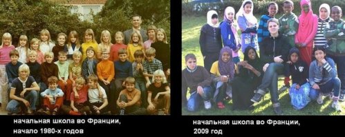 Художник Жюльен Кнез показал как изменился Париж за 100 лет