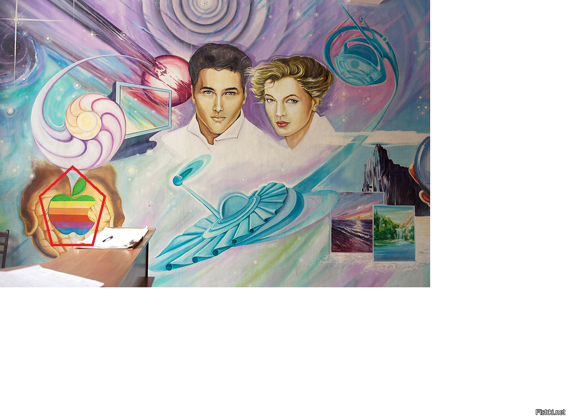 художник явно с чувством юмора)))