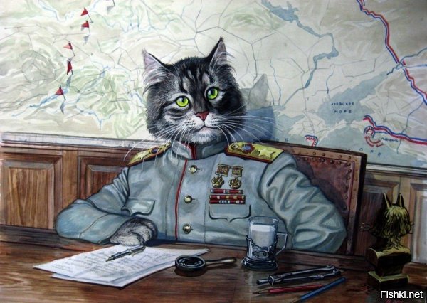 Есть мнение, что сапёрную кошку нужно представить к правительственной награде и присвоить внеочередное воинское звание