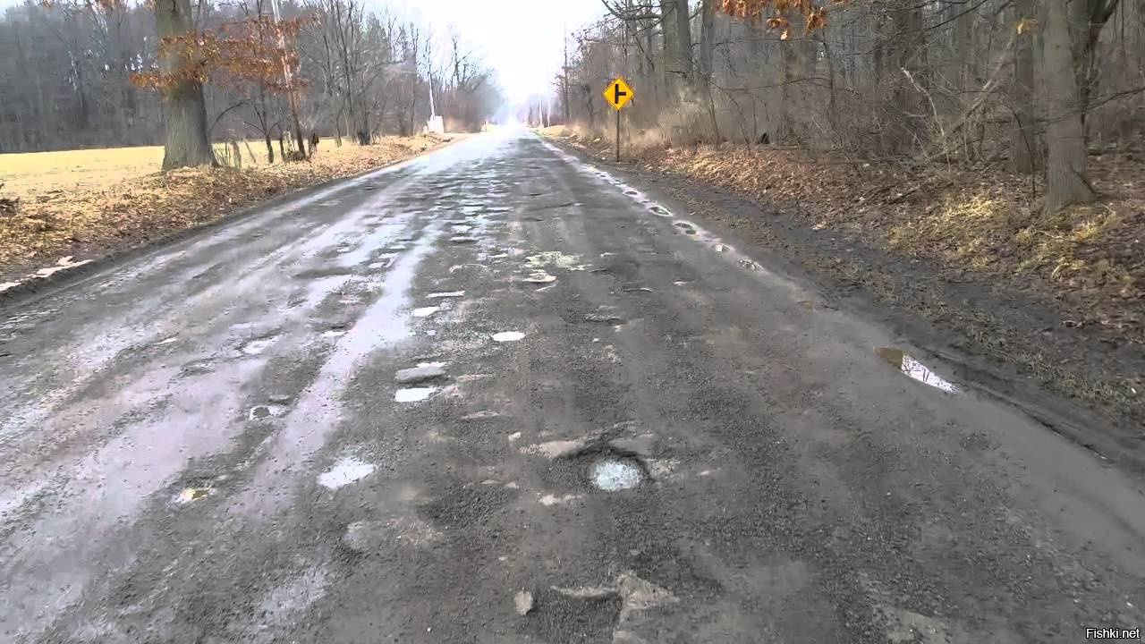 Плохие дороги в финляндии фото