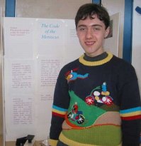 Свитер ах***ый, мне понравился. А по теме - пацаны подрастут, очки сменят, прыщики пройдут и будут нормальными парнями. Главное чтобы комплексы не сгнобили до этого времени)