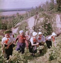 А это "несчастные", "голодные" люди в "страшном" СССР...