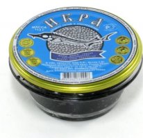 Традиции нарушать нельзя! Икра и водка. Икру можно такую, все равно не поймут...:)