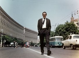 Тогда Крещатик еще был красив, с красивыми каштанами...