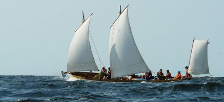А мы с командой как то на гичке из Питера в Турку на  дошли.