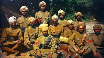 Индийские сикхи.