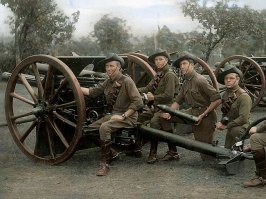 Австралийские артиллеристы.