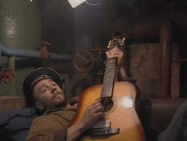 Вообще-то впервые в кино (точнее в телесериале) Шнур снялся в 2001 в "Агентстве НЛС". В роли электрика-музыканта. Кстати, в том же сериале он был ещё и композитором.