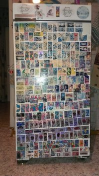 наклейки Terminator и Динозавры были дико круты в свое время, особая тема была холодильники обклеивать))))