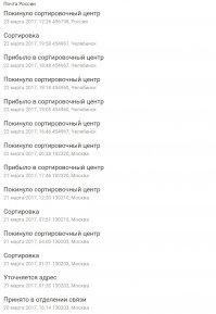 Пфф. да с Почтой России и не такое бывает.
Вот, например, отправил посылку через ЕМС