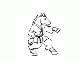 Нападение дерзкого коня на аллигатора сняли на видео