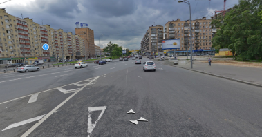 так пойдет? вид из под эстакады.