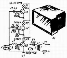 А мы будучи пацанами такую цветомузыку сделали :)