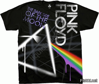 У меня есть футболка с группой,я в ней покупал патрубок радиатора на ниссан,так продавец 4 доллара скидуху сделал из за Pink Floyd.