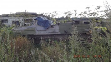 ГСП 55(Гусеничный самоходный паром) ,встречен в Костромской области.