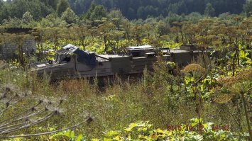 ГСП 55(Гусеничный самоходный паром) ,встречен в Костромской области.