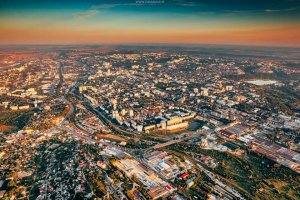 Общая панорама, не попали три района.