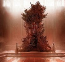 Мартин сам нарисовал Железный Трон таким, каким хотел его видеть.