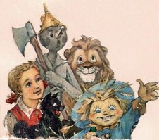 Сказка напомнилась о Элли и Тотошке.