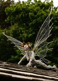 Скульптуры животных из проволоки