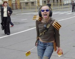 Вместо того чтоб обклеивать всякими надписями своё авто (многие даже понимая свою ущербность - пишут "Трофейная", не понимая смысла  этого слова), и обвешиваться гвардейскими ленточками - лучше проявить своё уважение к подвигу - потратив те же деньги на помощь ветерану войны или труда или просто пенсионеру.. Ведь не все воевали, кто-то был слишком юн, кто-то был в тылу, кот-то в блокаде или оккупации, кто-то нёс тяготы плена. Но все без исключения страдали и несли потери. А там ещё 2 раза посмотреть надо было где тяжелее на фронте, в конц лагере, или в тылу. Смерть, болезни, голод - были везде.. где-то быстрые, а где-то растянутые во времени.
Бог с ним с деньгами и подарками - пожмите руку человеку который смог вынести такие лишения и невзгоды, тот кто положил свою непомерную дань на весы победы. Обычное "спасибо" греет старикам душу гораздо сильнее чем вши подписи на иномарках. Потому что в одном случаи вы благодарите, а в другом - просто куражитесь.
Скоро 9 мая, не забудьте поздравить и поблагодарить тех немногих кто ещё жив и застал войну. И бога ради, избавьте их от цирка с ленточками и надписями. Над стариками итак родное государство издевается как может, к сожалению.