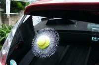 Прикольная наклейка. 

Такие еще есть: