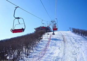 спуск укатан так, что пушки надо ставить, не увидел пустующий курорт