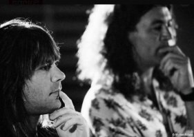 Брюс Диккенсон и Ян Гиллан.