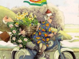 95-летняя жительница Вены покорила Instagram своими стильными луками на фоне штор