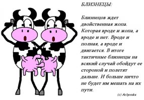 -В мультяшках
-В любви и предпочтении к породам собак
-Криминал и темная сторона
П.С

Ну и про свой любимый знак зодиака..