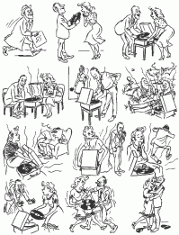 Вот это очень жизненно, если заменить проигрыватель с пластинкой смартфоном.