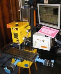 Ха. Уважаемый, этот станок с затратами примерно в 50к рублей переделывается в чпу (вместо ручек ставятся шаговые двигатели и сопутствующие платы. Так что вы недалеки от ЧПУ станка если купите его.
Ну и картинка чтобы не сомневались :)