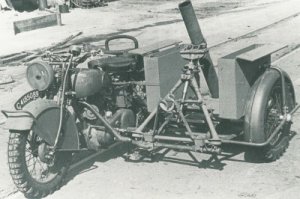 мотоцикл+миномёт. Почему бы нет?
британцы.